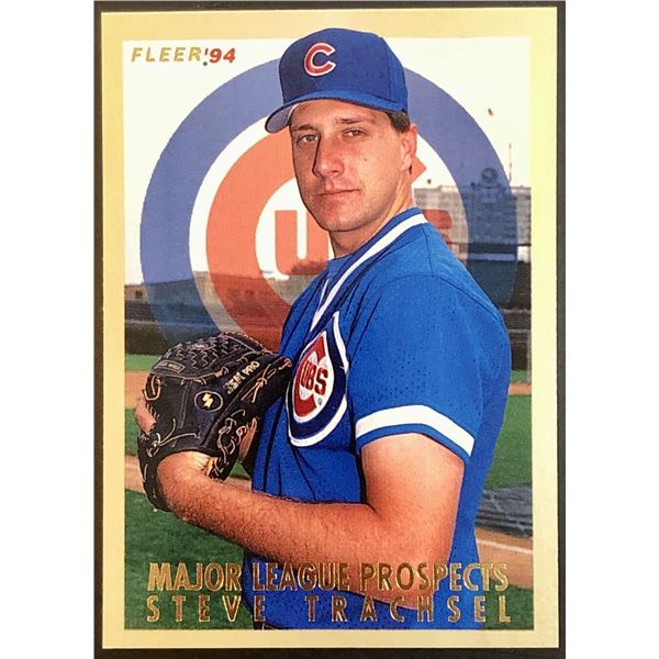 1994 FLEER STEVE TRACHSEL ROOKIE CARD