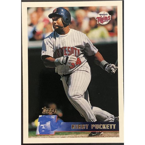 1996 TOPPS KIRBY PUCKETT (HOF)