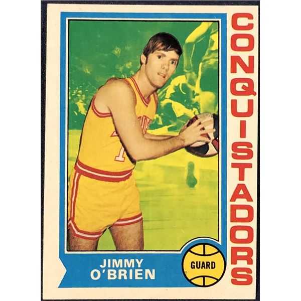 1974-75 TOPPS NBA JIMMY O'BRIEN