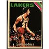 Image 1 : 1975-76 TOPPS GAIL GOODRICH (HOF)