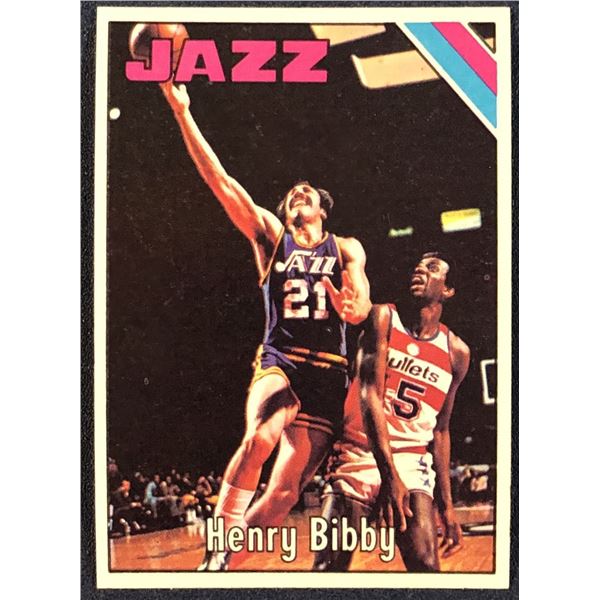1975-76 TOPPS HENRY BIBBY