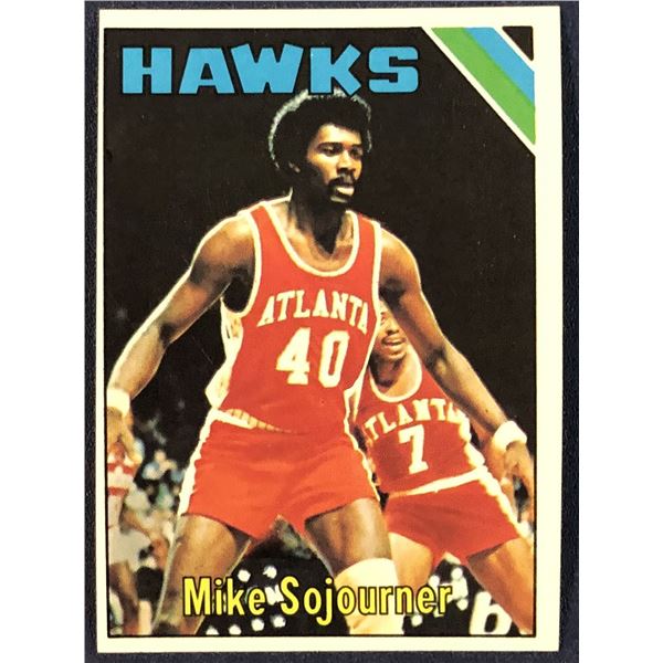 1975-76 TOPPS MIKE SOJOURNER ROOKIE CARD