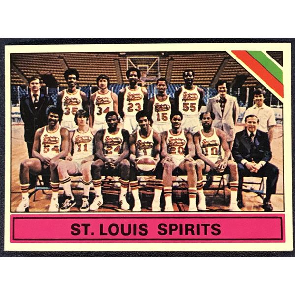 1975-76 TOPPS NBA ST. LOUIS SPIRITS
