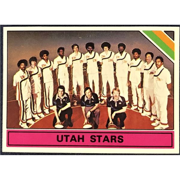 1975-76 TOPPS NBA UTAH STARS