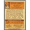 Image 2 : 1978-79 TOPPS ANTHONY ROBERTS ROOKIE CARD