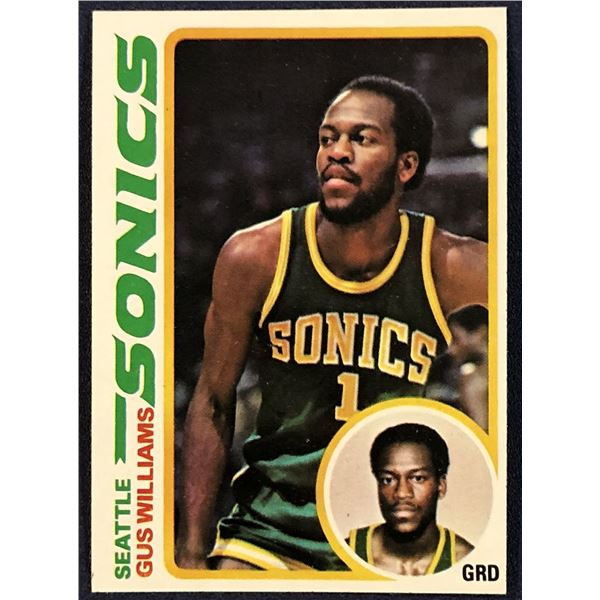 1978-79 TOPPS GUS WILLIAMS