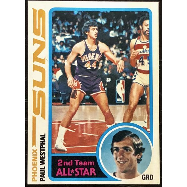 1978-79 TOPPS NBA PAUL WESTPHAL (HOF)