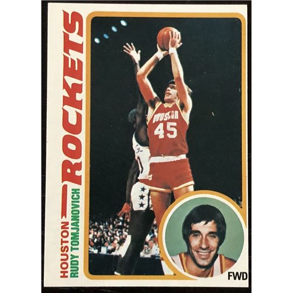 1978-79 TOPPS NBA RUDY TOMJANOVICH (HOF)