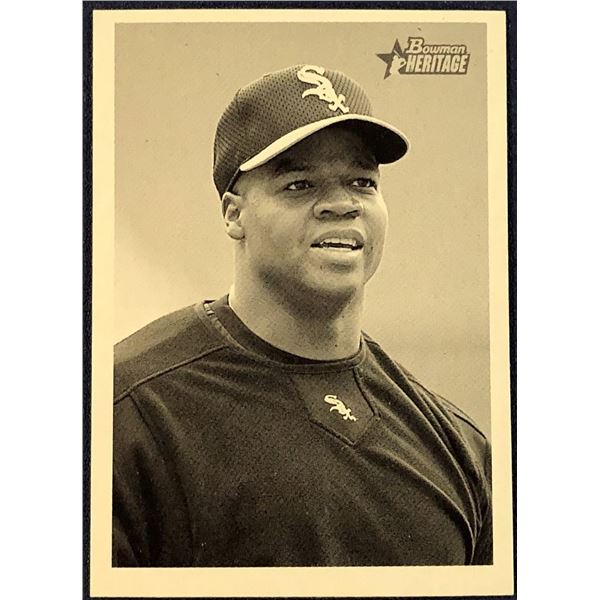 2001 TOPPS HERITAGE FRANK THOMAS (HOF)