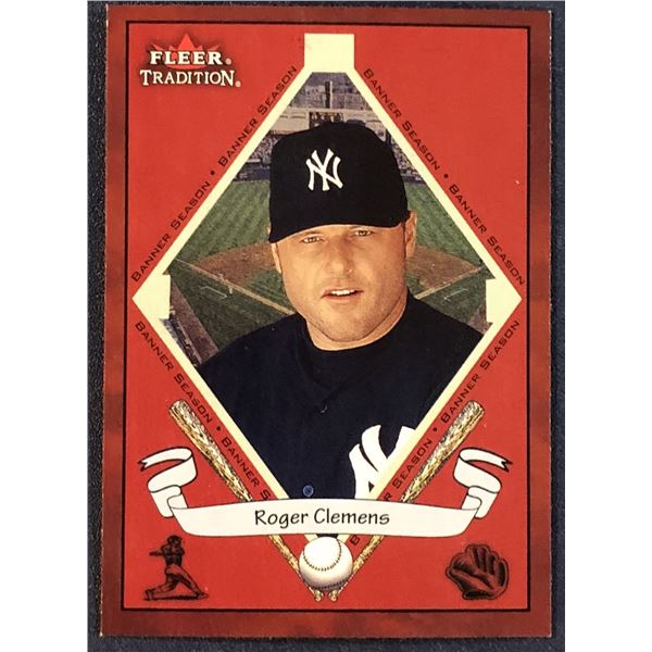 2002 FLEER ROGER CLEMENS