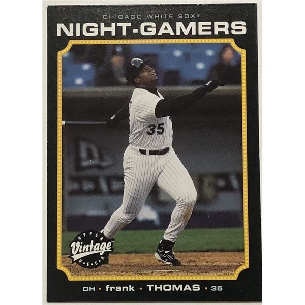 2002 UPPER DECK VINTAGE FRANK THOMAS (HOF)