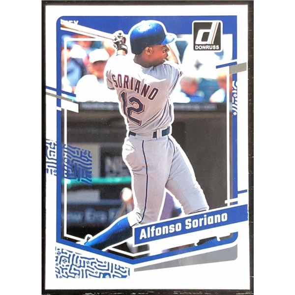 2023 DONRUSS ALFONSO SORIANO