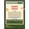 Image 2 : 2023 DONRUSS HENRY DAVIS ROOKIE CARD