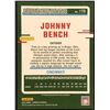 Image 2 : 2023 DONRUSS JOHNNY BENCH (HOF)