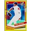 Image 1 : 2023 DONRUSS YELLOW PEDRO MARTINEZ (HOF)