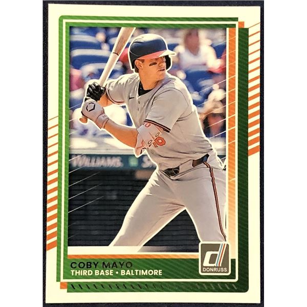 2025 DONRUSS COBY MAYO ROOKIE CARD
