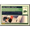 Image 2 : 2025 DONRUSS COLE YOUNG ROOKIE CARD