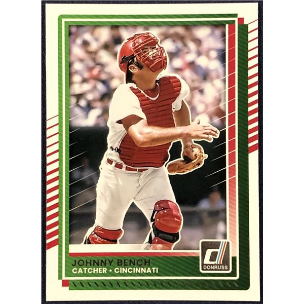 2025 DONRUSS JOHNNY BENCH (HOF)