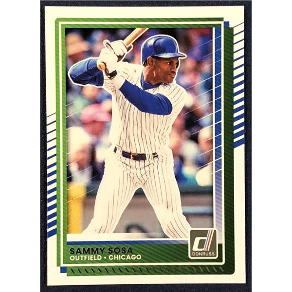 2025 DONRUSS SAMMY SOSA