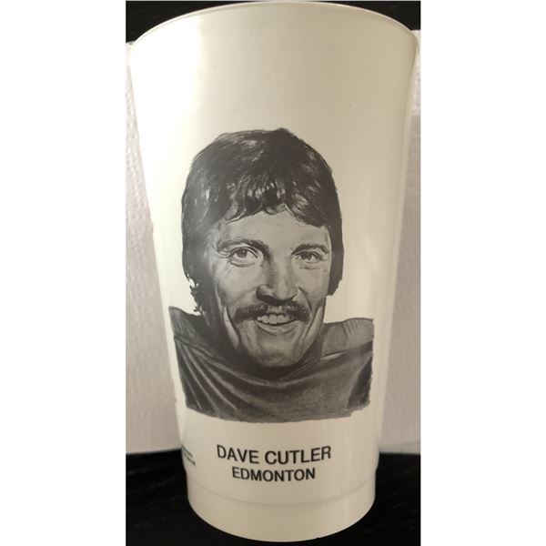 1979 MAC'S MILK SLUSH CFL CUP - DAVE CUTLER (HOF)
