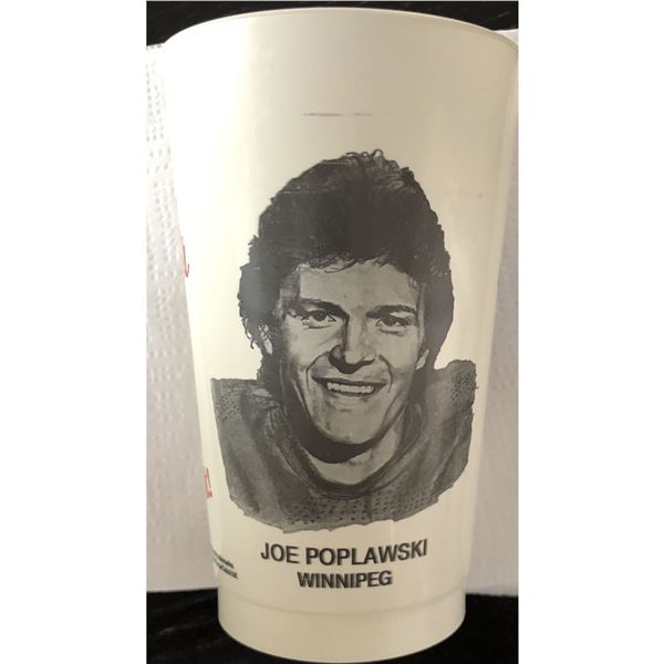 1979 MAC'S MILK SLUSH CFL CUP - JOE POPLAWSKI (HOF)