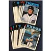 Image 1 : 1986 TOPPS BASEBALL COLLECTION - 25 CARDS