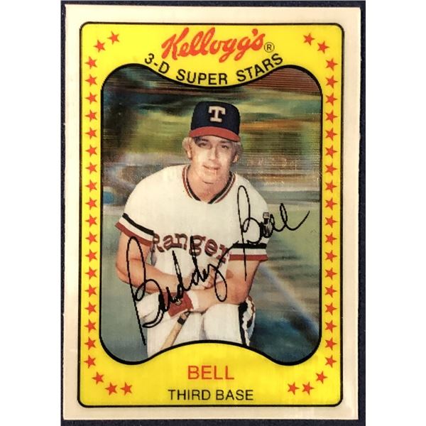1981 KELLOGGS 3-D BASEBALL BUDDY BELL