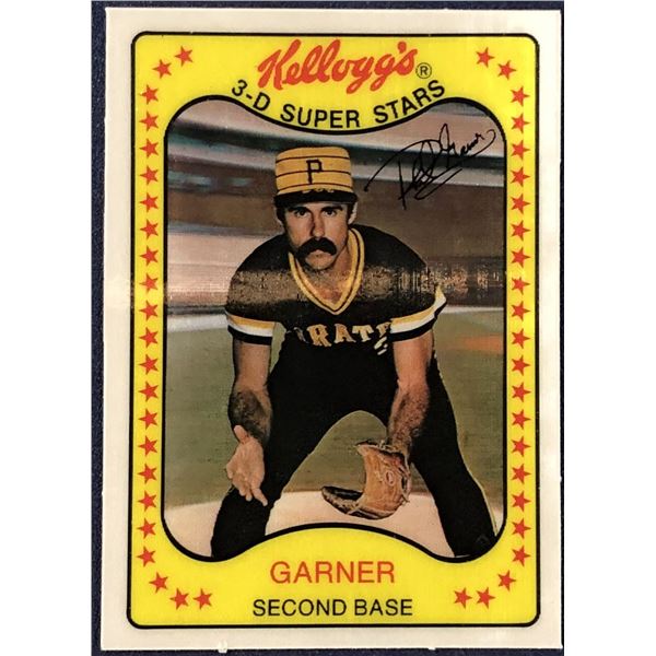 1981 KELLOGGS 3-D BASEBALL PHIL GARNER