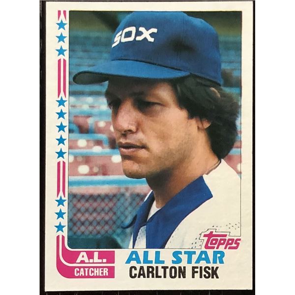 1982 TOPPS CARLTON FISK (HOF)