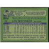 Image 2 : 1982 TOPPS LOU WHITAKER