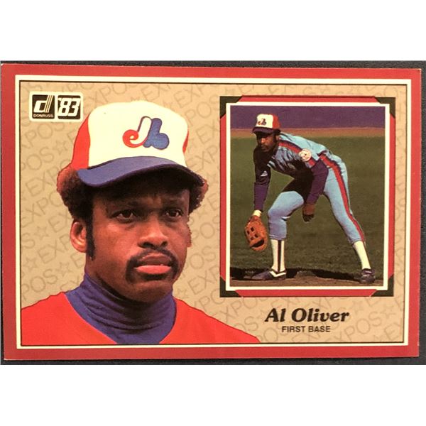 1983 DONRUSS ACTION ALL STARS - AL OLIVER