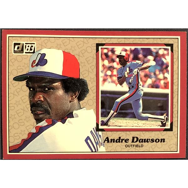 1983 DONRUSS ACTION ALL STARS - ANDRE DAWSON (HOF)