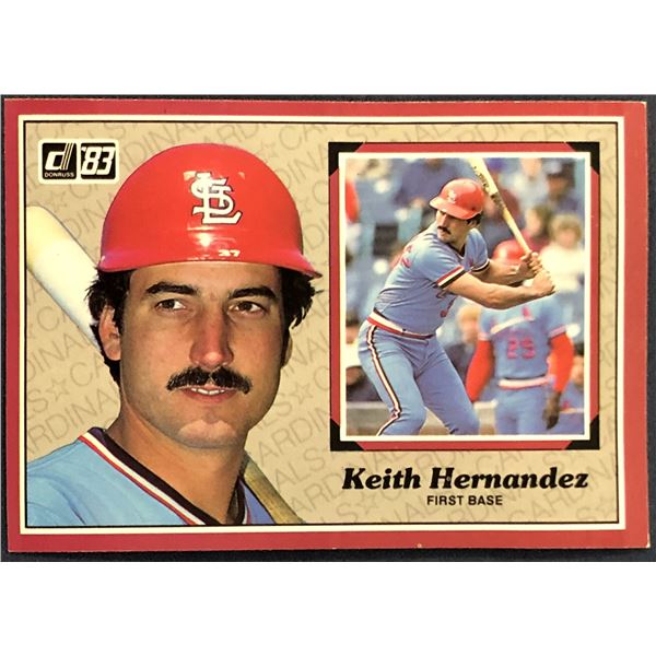 1983 DONRUSS ACTION ALL STARS - KEITH HERNANDEZ