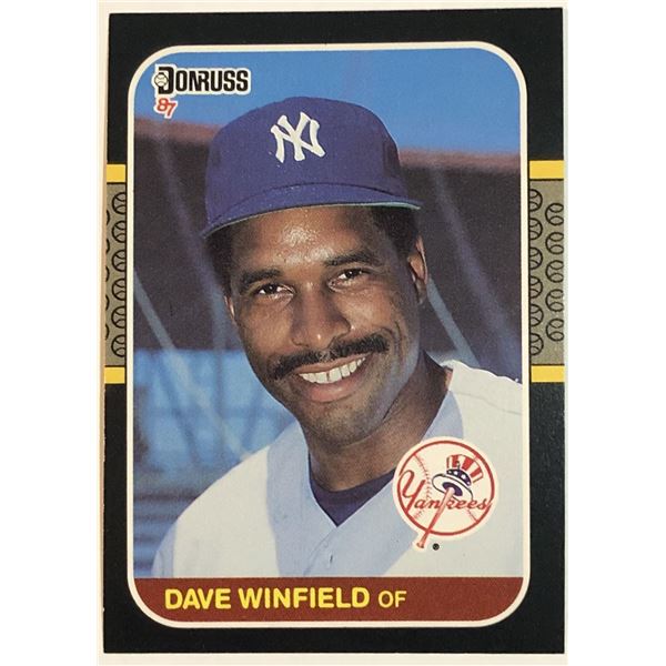 1987 DONRUSS DAVE WINFIELD (HOF)