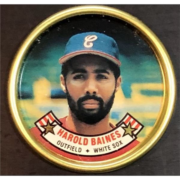 1987 TOPPS COIN - HAROLD BAINES (HOF)