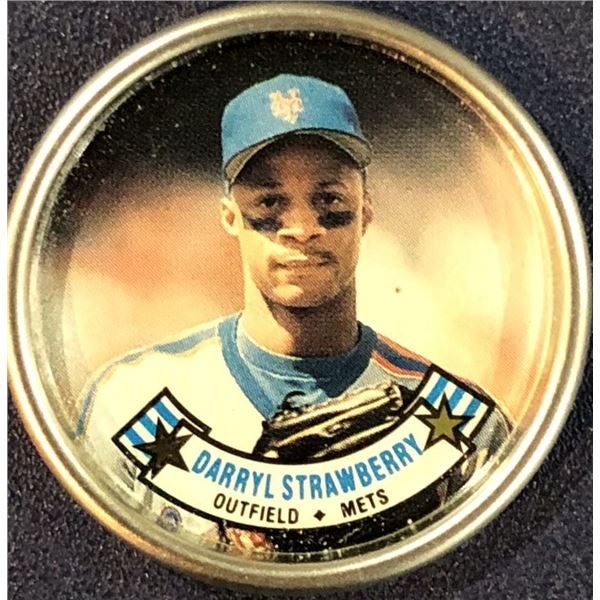 1988 TOPPS BASEBALL COIN - DARRYL STRAWBERRY