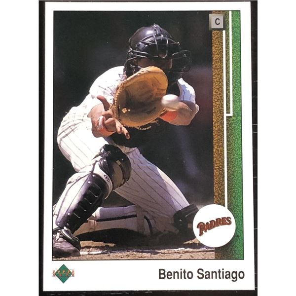 1989 UPPER DECK BENITO SANTIAGO