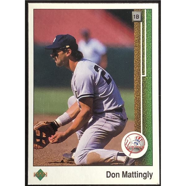 1989 UPPER DECK DON MATTINGLY