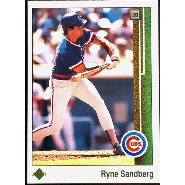 1989 UPPER DECK RYNE SANDBERG (HOF)