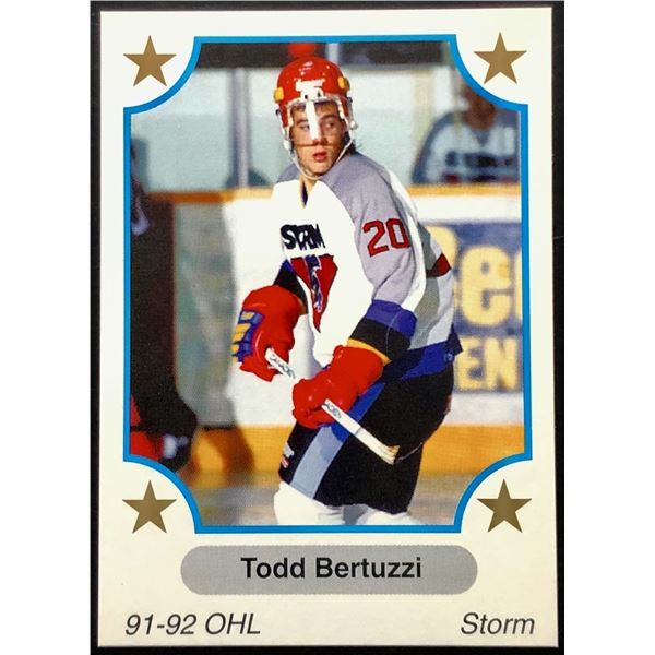 1991-92 7th INNING JUNIOR CARD - TODD BERTUZZI