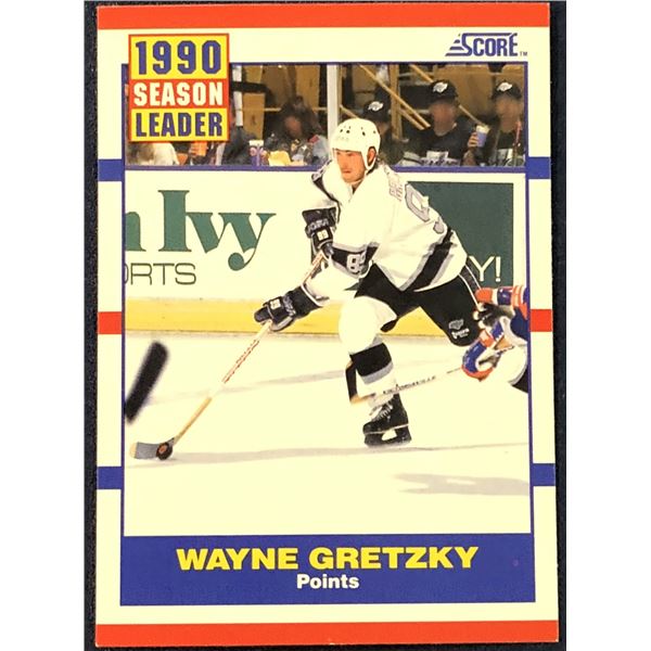 1990-91 SCORE WAYNE GRETZKY (HOF)