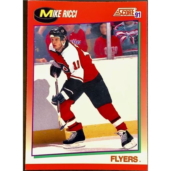 1991-92 SCORE NHL MIKE RICCI ROOKIE CARD