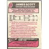 Image 2 : 1977 TOPPS JAMES SCOTT