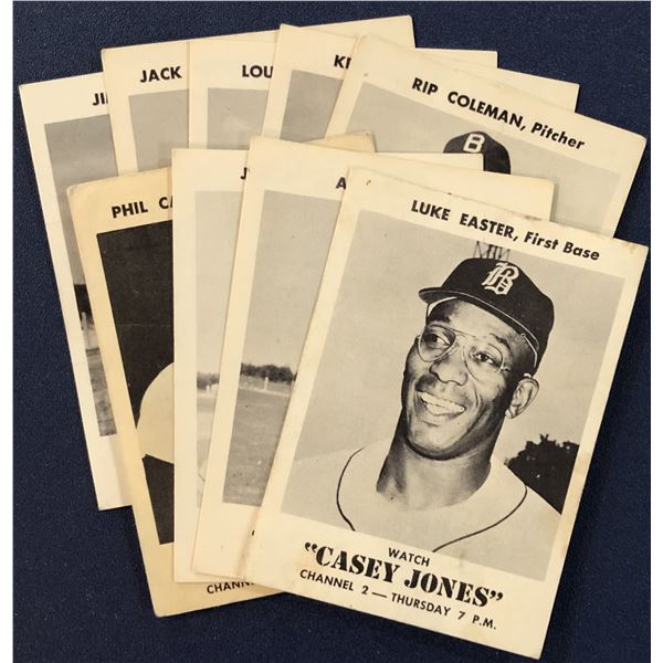 1958 Bond Bread Buffalo Bisons Baseball Card Set
