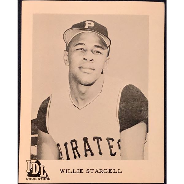 1963 IDL DRUG STORES PITTSBURGH PIRATES - WILLIE STARGELL (HOF)