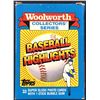 Image 1 : 1988 TOPPS WOOLWORTH BASEBALL HIGHLIGHTS BOX SET