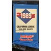 Image 1 : 1989 PRO CARDS SAN JOSE GIANTS - ROD BECK