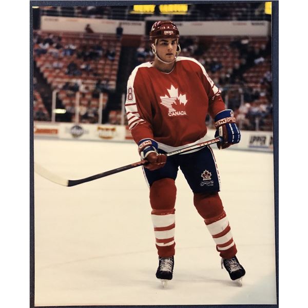 1992 ALBERTVILLE WINTER OLYMPICS - ERIC LINDROS (HOF)