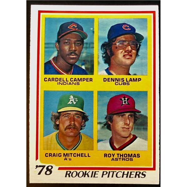 1978 TOPPS DENNIS LAMP ROOKIE CARD