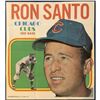 Image 1 : 1970 TOPPS BASEBALL POSTER - RON SANTO (OF)